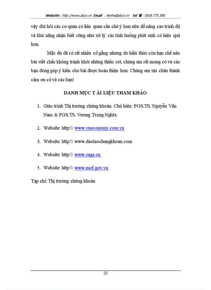 image for page Tìm hiểu hoạt động giám sát trên thị trường chứng khoán nước ta hiện nay