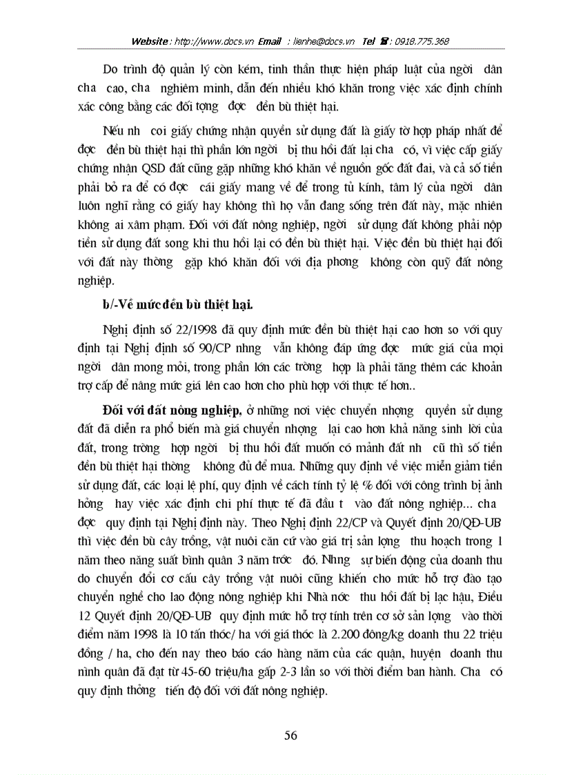 image for page Hoàn thiện chính sách và phương thức đền bù giải phóng mặt bằng trên địa bàn Thành phố Hà Nội