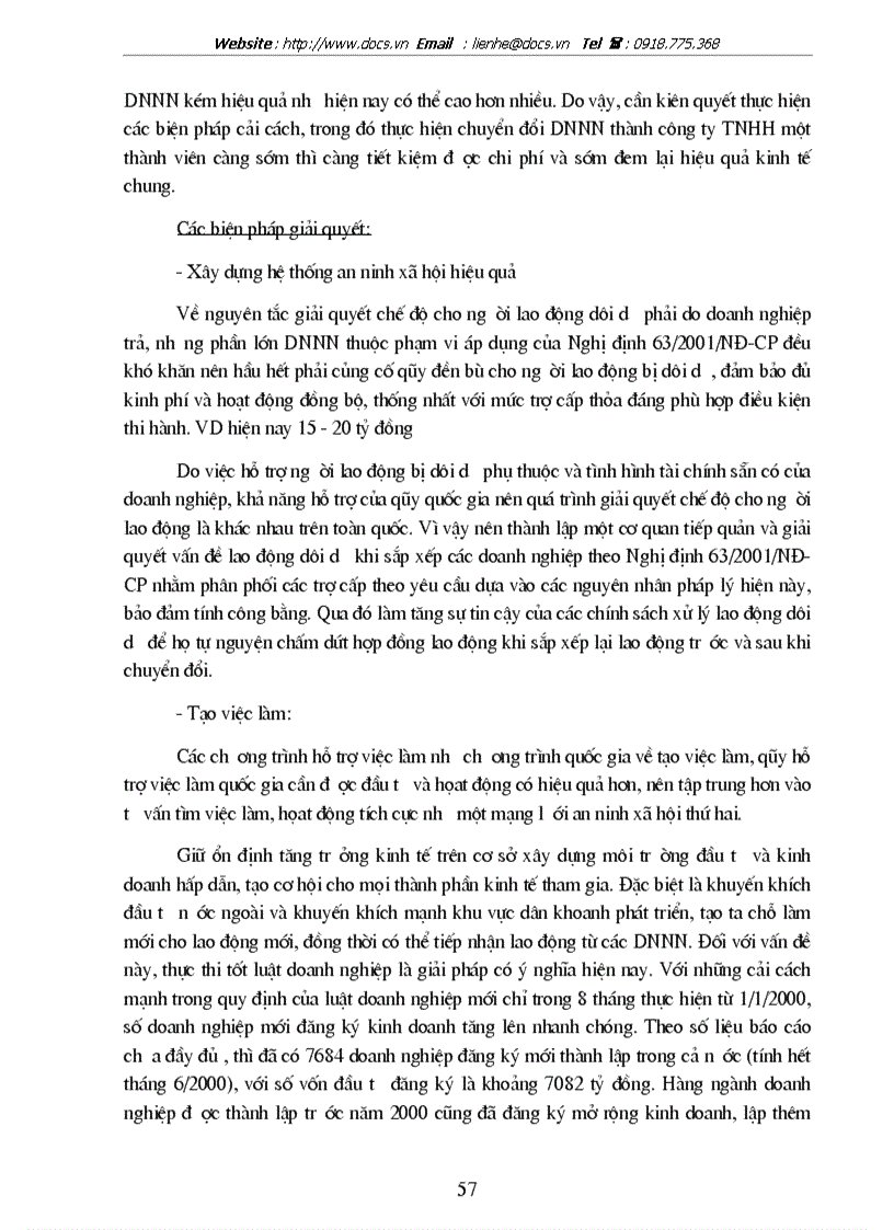 image for page Một số giải pháp nhằm chuyển đổi DNNN thành công ty TNHH một thành viên