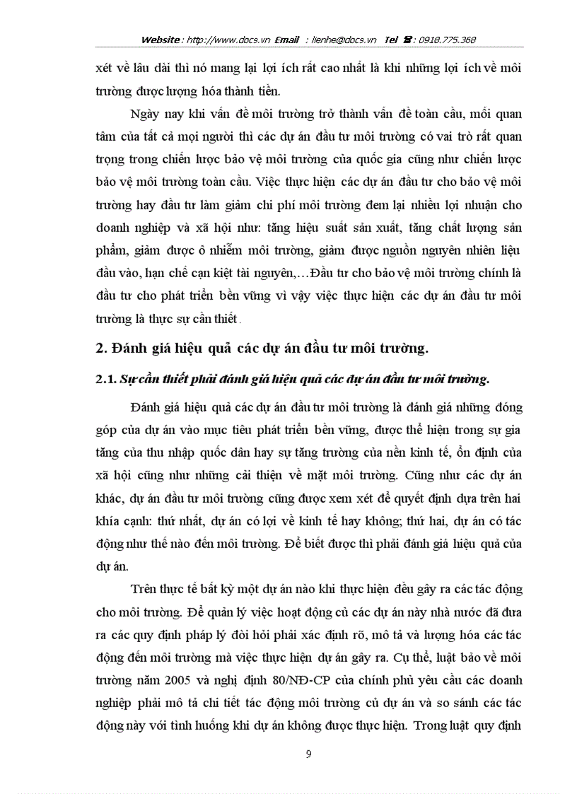 image for page Đánh giá hiệu quả Kinh tế Xã hội và Môi trường của việc thực hiện giải pháp tái sử dụng nước thải tại Công ty cổ phần Cao Su Sao Vàng Hà Nội