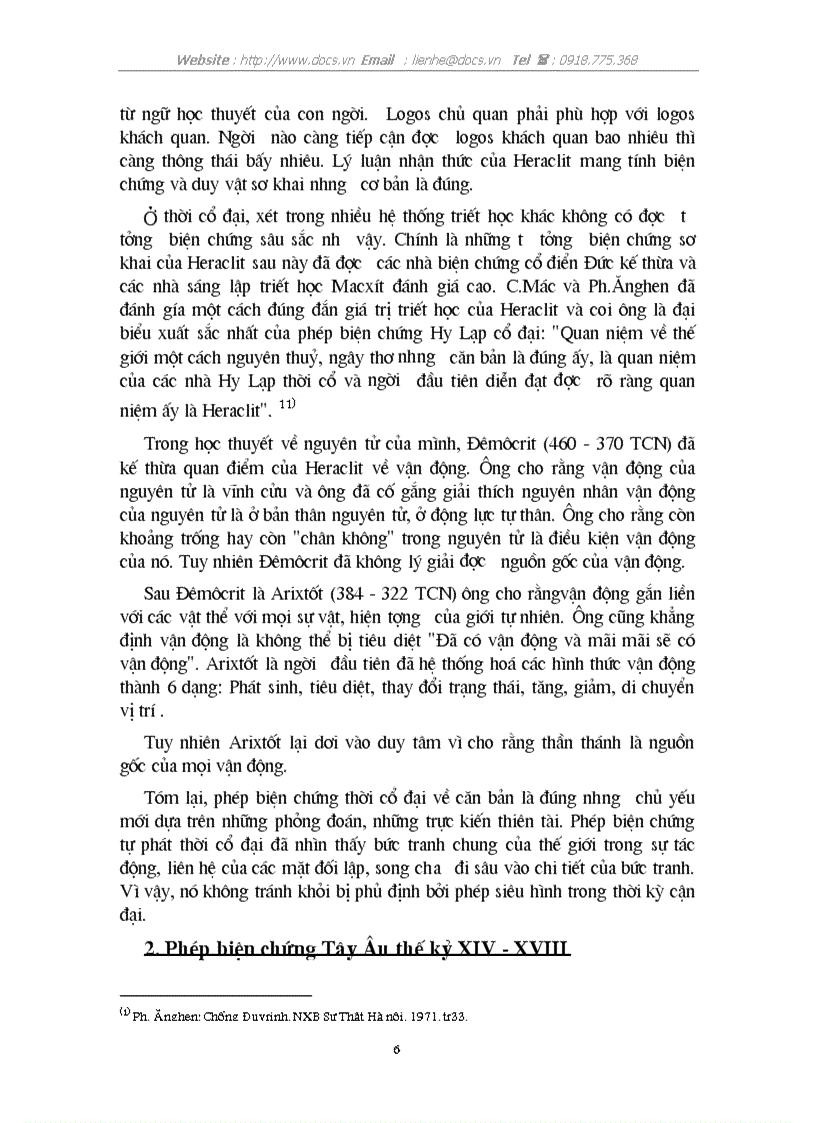 image for page Lịch sử phát triển của phép biện chứng trong triết học