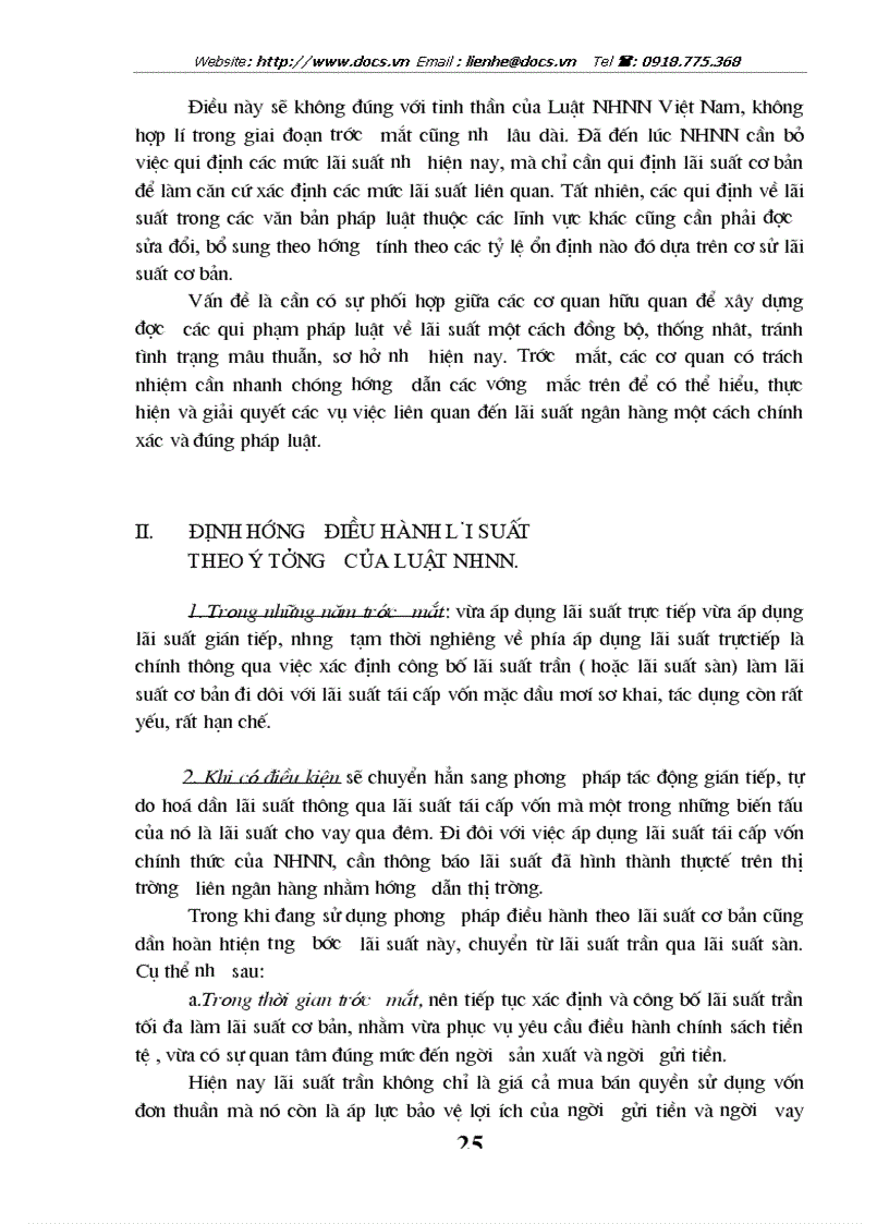 image for page Lãi suất vấn đề điều hành lãi suất và thực trạng thực hiện chính sách lãi suất tín dụng ở Việt Nam