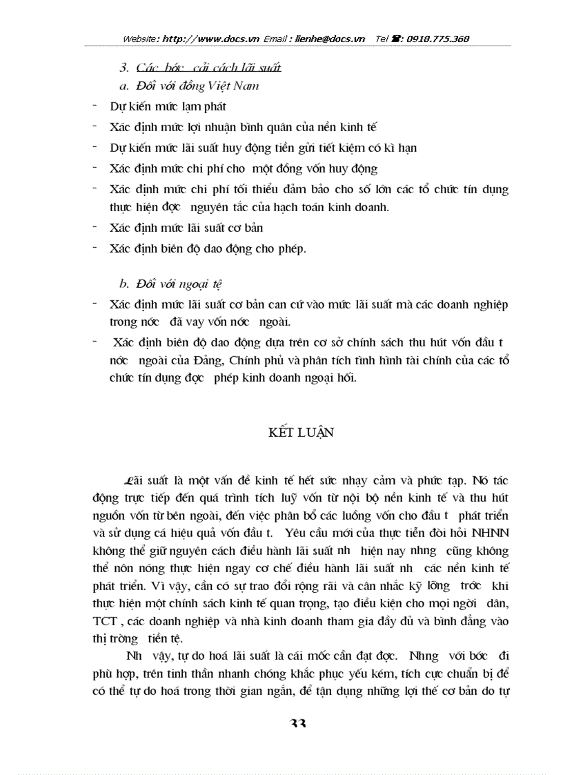 image for page Lãi suất vấn đề điều hành lãi suất và thực trạng thực hiện chính sách lãi suất tín dụng ở Việt Nam