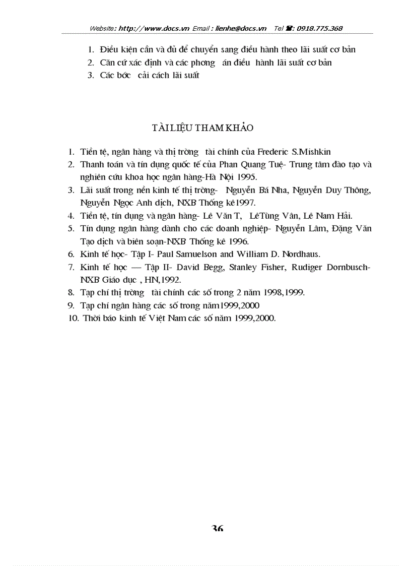 image for page Lãi suất vấn đề điều hành lãi suất và thực trạng thực hiện chính sách lãi suất tín dụng ở Việt Nam