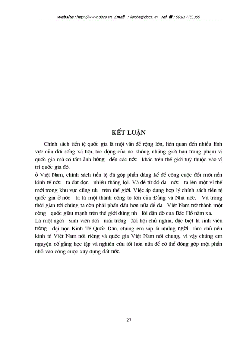 image for page Chính sách tiền tệ quốc gia và các giải pháp thực thi mục tiêu chính sách tiền tệ ở Việt Nam hiện nay