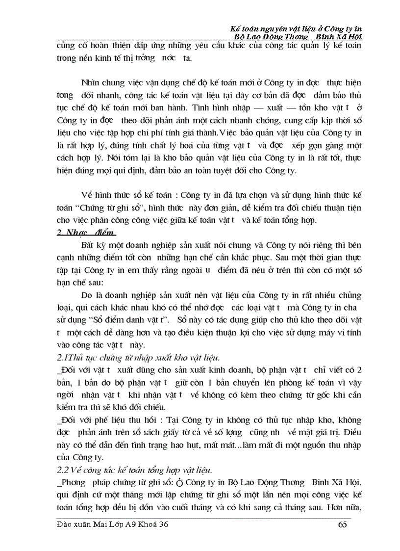 image for page Kế toán nguyên liệu vật liệu và công cụ dụng cụ ở Công ty in Bộ Lao Động Thương Binh và Xã Hội