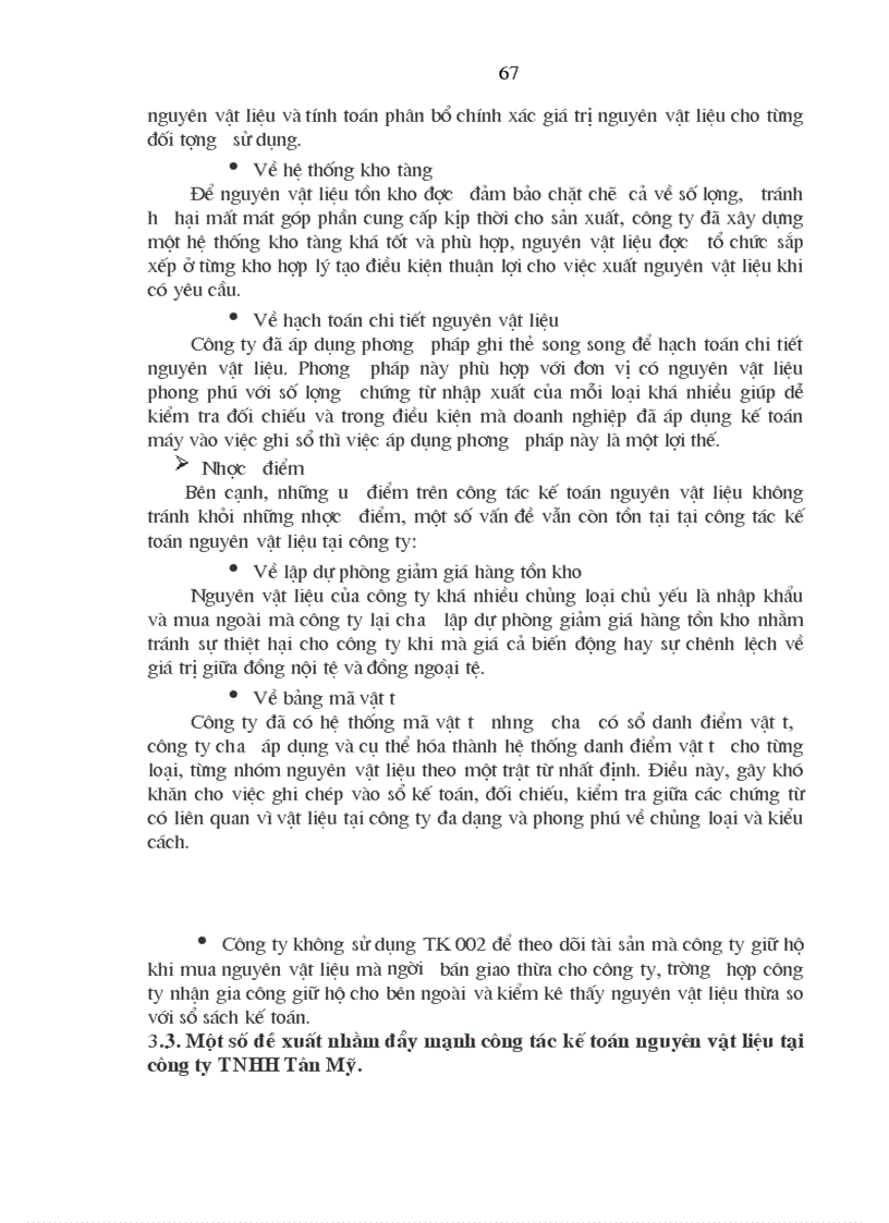 image for page Hoàn thiện công tác kế toán nguyên vật liệu tại công ty TNHH Tân Mỹ