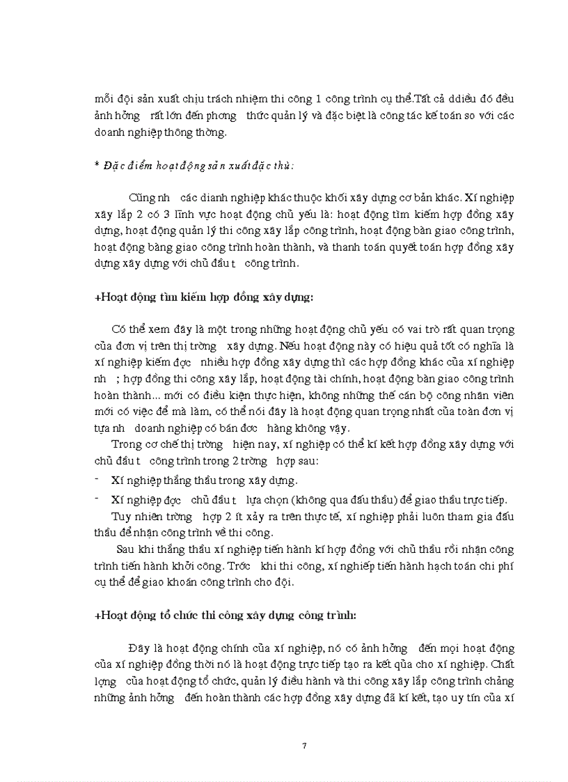 image for page Hạch toán chi phí sản xuất và tính giá thành sản phẩm tại xí nghiệp xây lắp 2