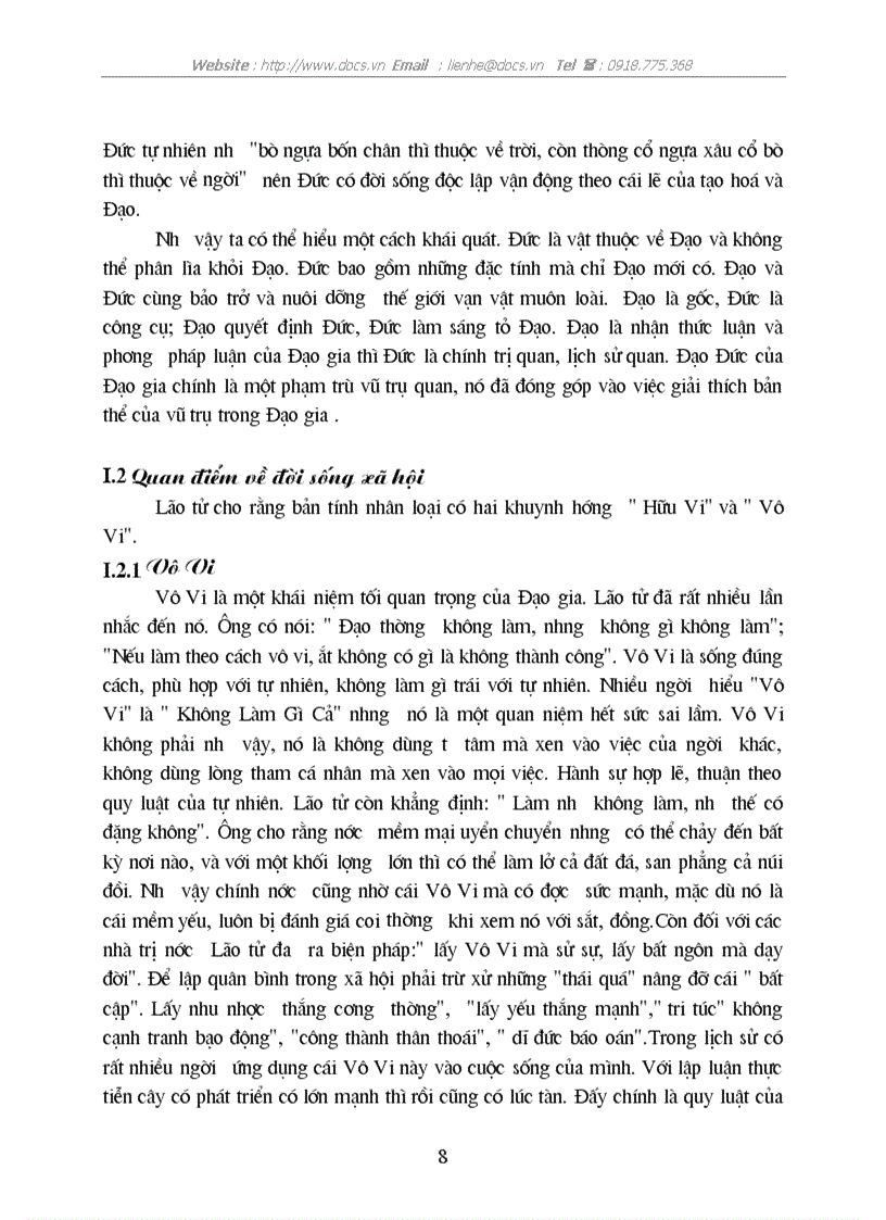 image for page Giá trị hạn chế những ứng dụng của Đạo gia