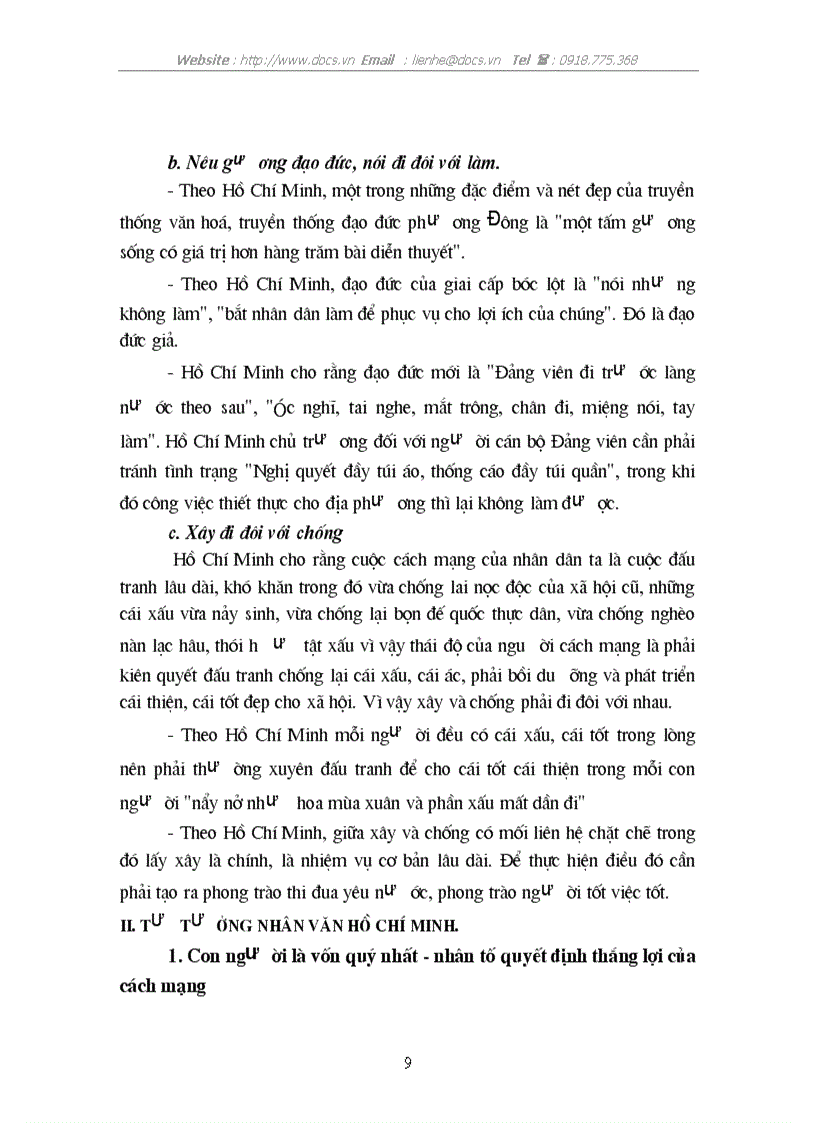 image for page Tư tưởng hồ chí minh về xây dựng con người