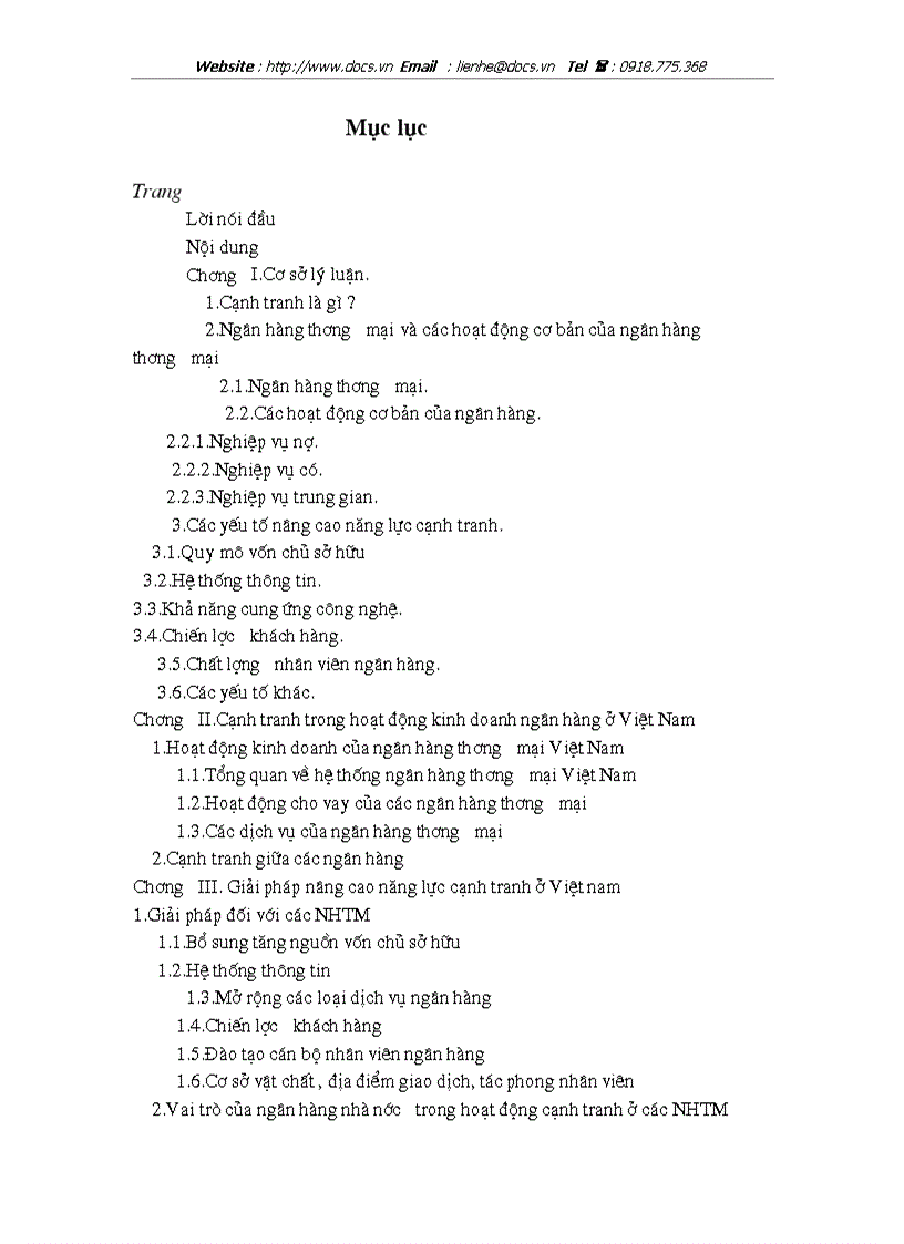 image for page Cạnh tranh và giải pháp nâng cao năng lực cạnh tranh trong hoạt động kinh doanh ngân hàng ở Việt Nam