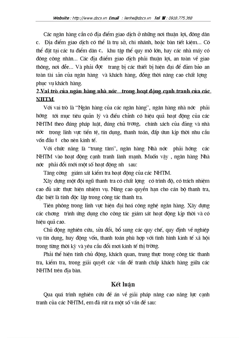 image for page Cạnh tranh và giải pháp nâng cao năng lực cạnh tranh trong hoạt động kinh doanh ngân hàng ở Việt Nam