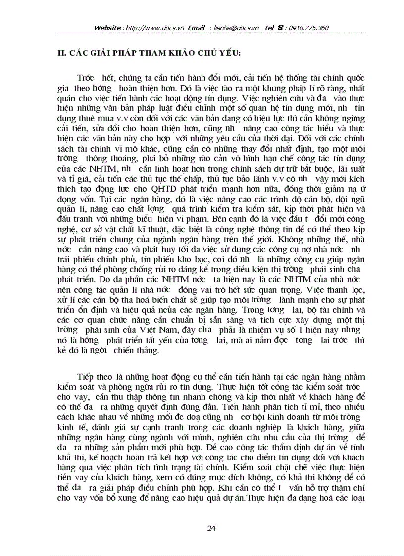 image for page Tìm hiểu việc quản lí hoạt động tín dụng phát hiện và phòng chống rủi ro tín dụng