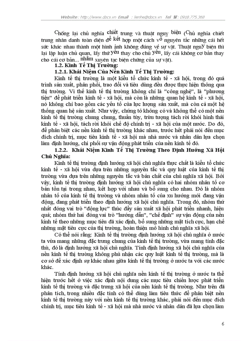 image for page Quan điểm toàn diện với việc xây dựng phát triển KTTT theo định hướng XHCN