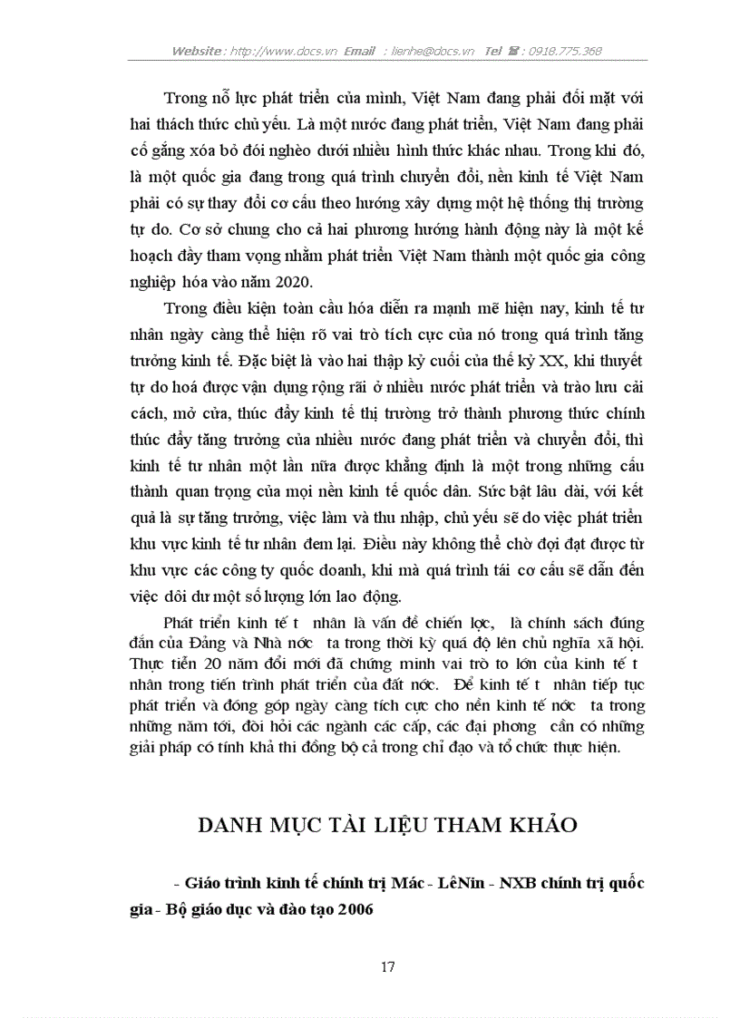 image for page Phát triển kinh tế tư nhân trong thời kỳ quá độ lên CNXH ở VN