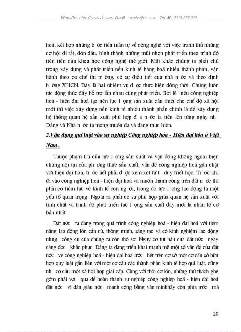 image for page Quy luật về sự phù hợp của QHSX với trình độ phát triển của LLSX sự vận động của quy luật ở VN