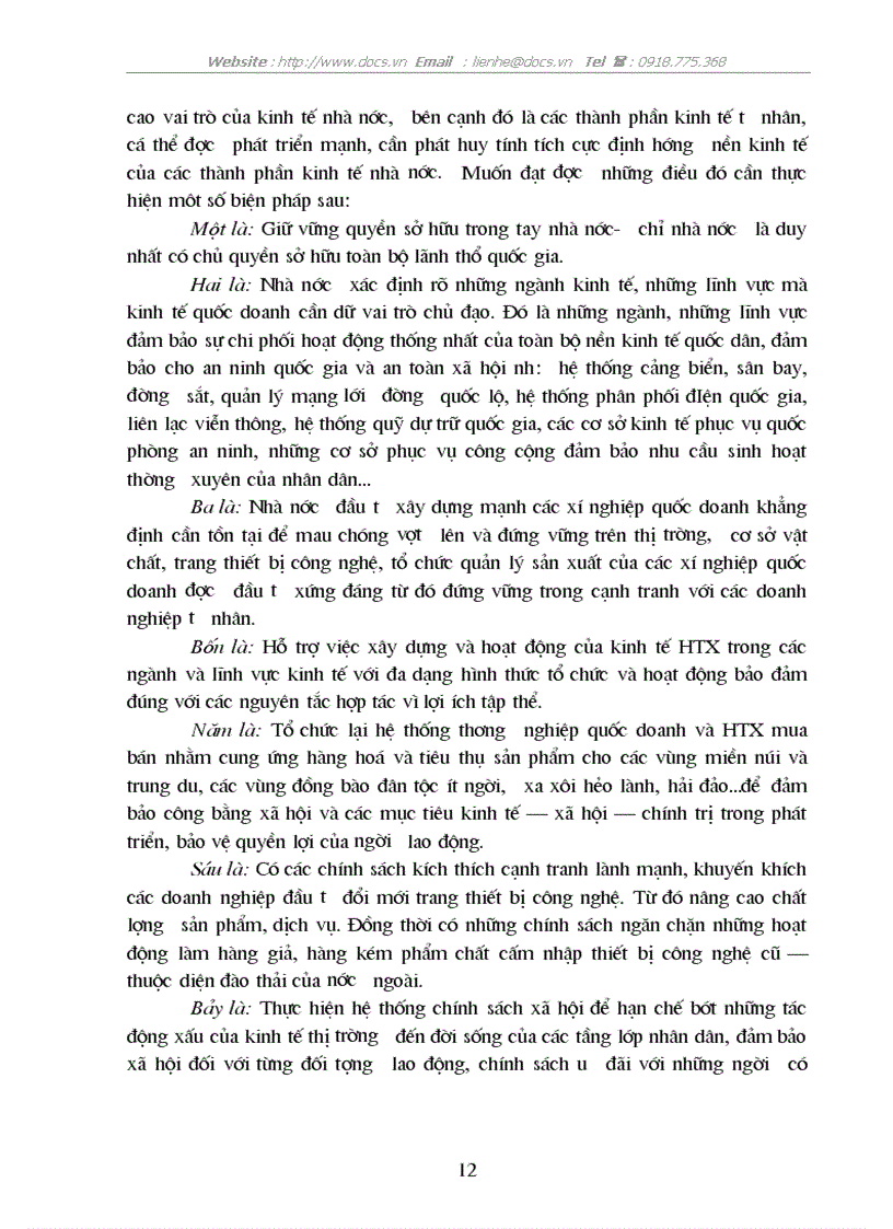 image for page Quan điểm toàn diện với việc xây dựng phát triển nền KTTT định hướng XHCN ở nước ta hiện nay