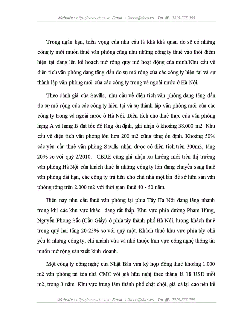 image for page Xu hướng và giải pháp phát triển của thị trường văn phòng cho thuê tại hà nội