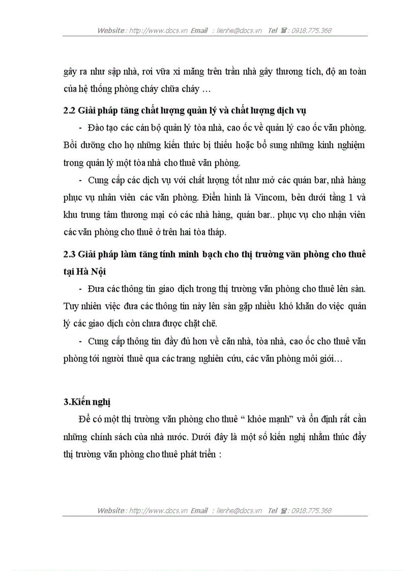 image for page Xu hướng và giải pháp phát triển của thị trường văn phòng cho thuê tại hà nội