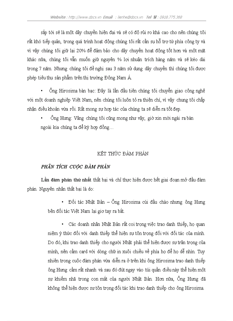 image for page Kỹ năng đàm phán