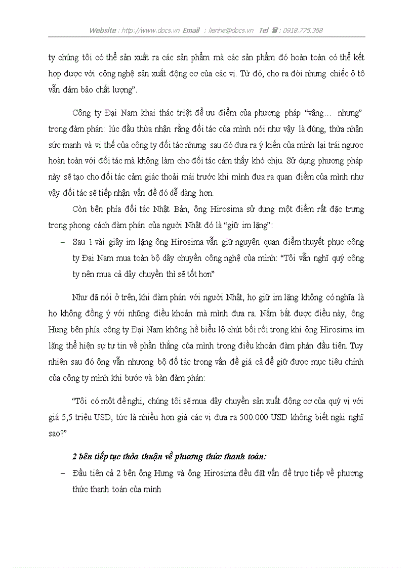 image for page Kỹ năng đàm phán