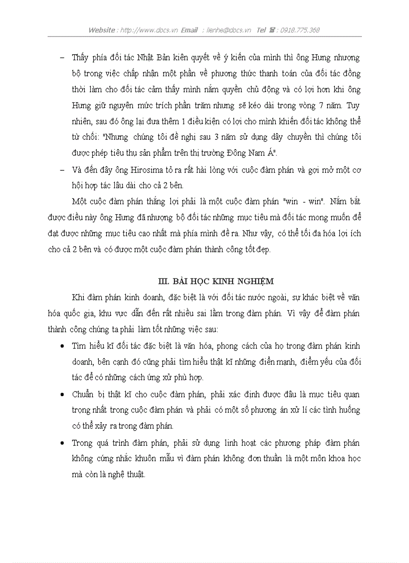 image for page Kỹ năng đàm phán