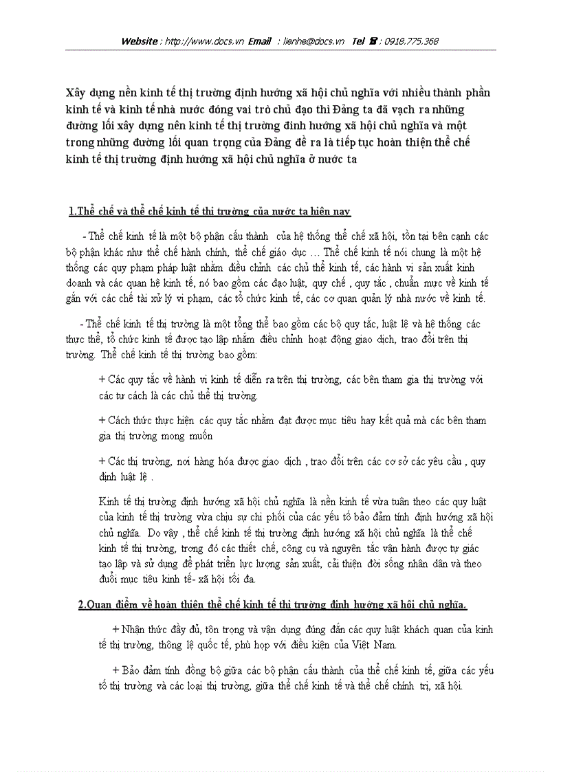 image for page Xây dựng nền kinh tế thị trường định hướng xã hội chủ nghĩa