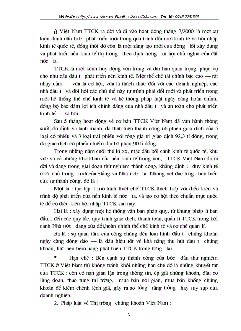 image for page Thị trường chứng khoán việt nam và một số vấn đề đang đặt ra để tiếp túc phát triển