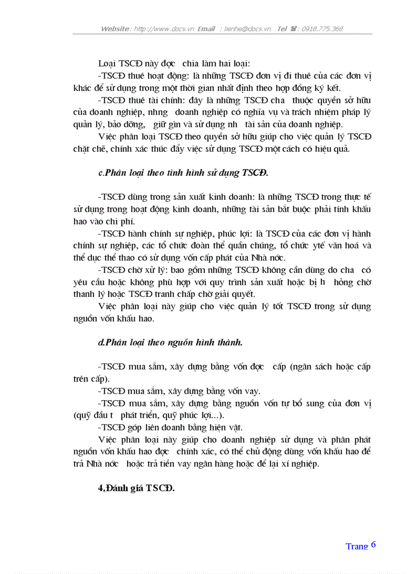 image for page Tổ chức hạch toán tscđ với việc nâng cao hiệu quả sử dụng tscđ ở công ty quản lý và sửa chữa đường bộ 234