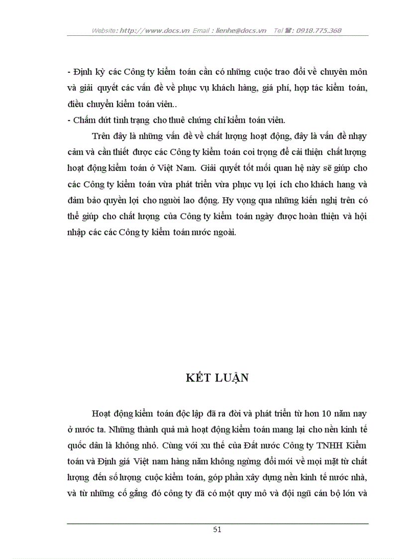 image for page Kiểm soát chất lượng hoạt động kiểm toán tại C ty TNHH Kiểm toán Định giá VN VAE