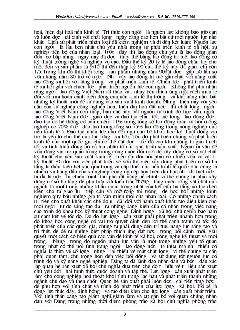 image for page Vận dụng học thuyết hình thái KT XH vào nước ta trong công cuộc đổi mới ở VN hiện nay