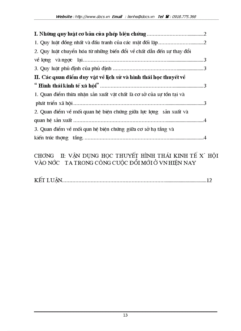 image for page Vận dụng học thuyết hình thái KT XH vào nước ta trong công cuộc đổi mới ở VN hiện nay