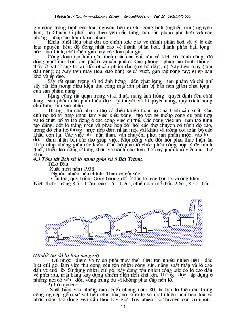 image for page Vấn đề tiềm năng tiết kiệm năng lượng nâng cao hiệu quả sử dụng lò gas nhằm tăng khả năng cạnh tranh gốm sứ trong làng nghề gốm sứ Bát Tràng