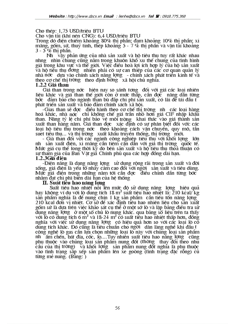 image for page Vấn đề tiềm năng tiết kiệm năng lượng nâng cao hiệu quả sử dụng lò gas nhằm tăng khả năng cạnh tranh gốm sứ trong làng nghề gốm sứ Bát Tràng