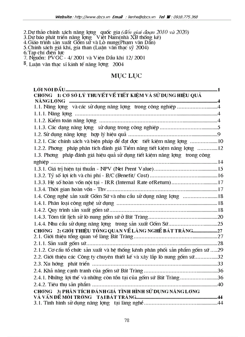 image for page Vấn đề tiềm năng tiết kiệm năng lượng nâng cao hiệu quả sử dụng lò gas nhằm tăng khả năng cạnh tranh gốm sứ trong làng nghề gốm sứ Bát Tràng