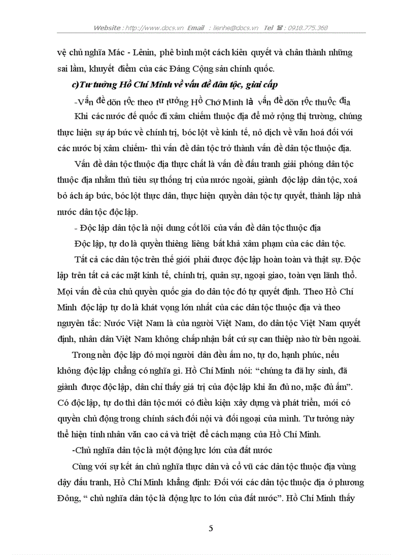 image for page Vấn đề giai cấp và vấn đề dân tộc