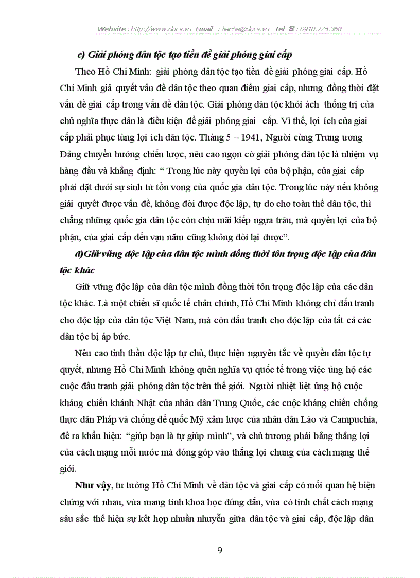 image for page Vấn đề giai cấp và vấn đề dân tộc