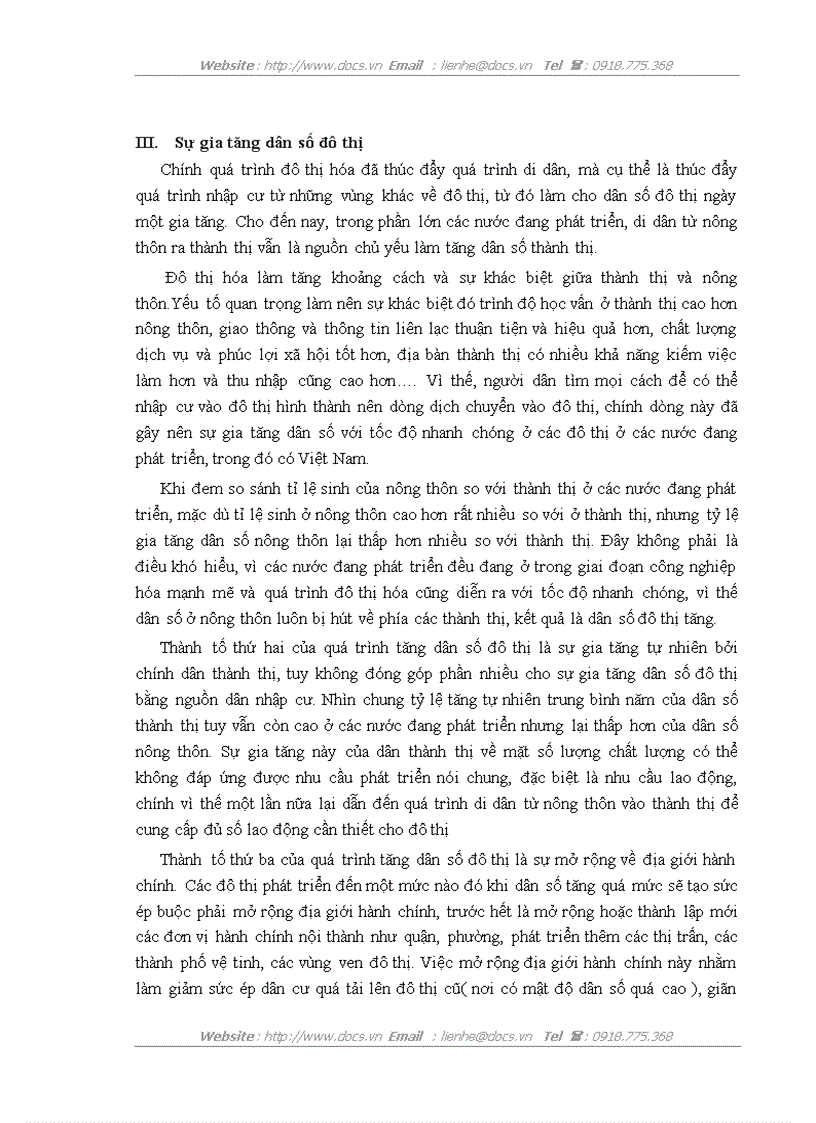 image for page Ảnh hưởng xã hội của việc gia tăng dân số đô thị Hà Nội trong quá trình đô thị hoá