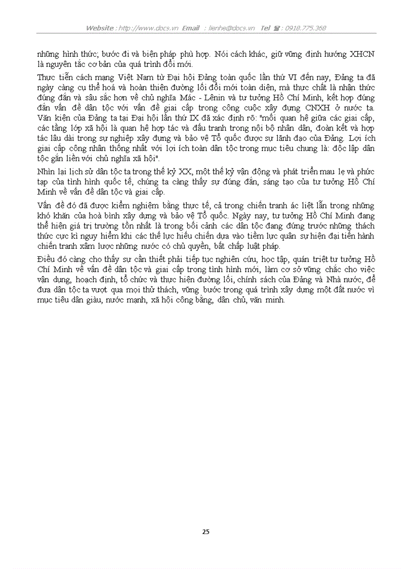 image for page Biện chứng giữa vấn đề dân tộc và giai cấp trong tư tưởng Hồ Chí Minh