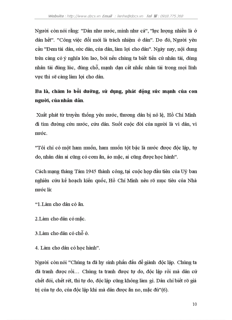 image for page Phân tích tính khoa học cách mạng và Nhân văn trong tư tưởng Hồ Chí Minh