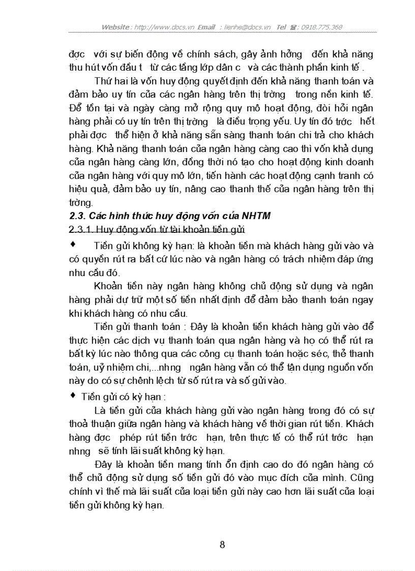 image for page Giải pháp nâng cao hiệu quả hoạt động kế toán huy động vốn tại Ngân hàng Ngoại thương Hà Nội