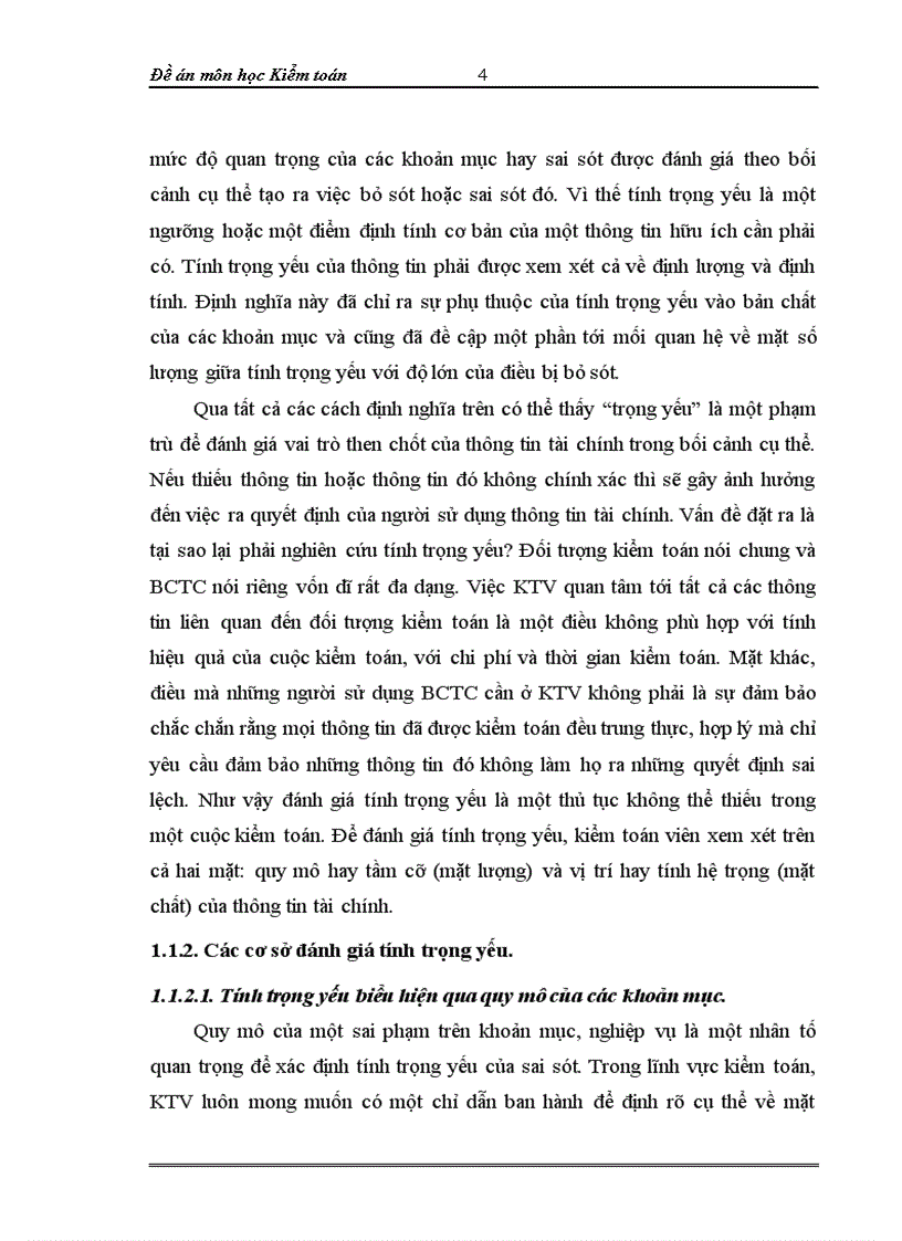 image for page Tính trọng yếu và quy trình đánh giá trọng yếu trong kiểm toán báo cáo tài chính