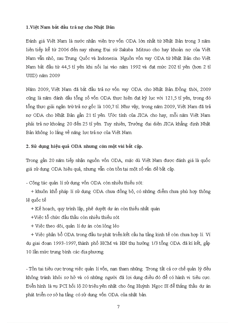 image for page Đánh giá tình hình thu hút và sử dụng vốn ODA của Việt Nam trong thời gian vừa qua giải pháp nâng cao hiệu quả sử dụng vốn