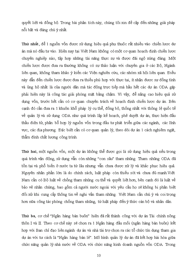 image for page Đánh giá tình hình thu hút và sử dụng vốn ODA của Việt Nam trong thời gian vừa qua giải pháp nâng cao hiệu quả sử dụng vốn