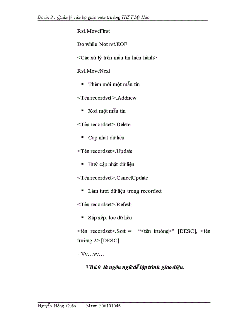 image for page Xây dựng hệ thống chương trình quản lý giáo viên