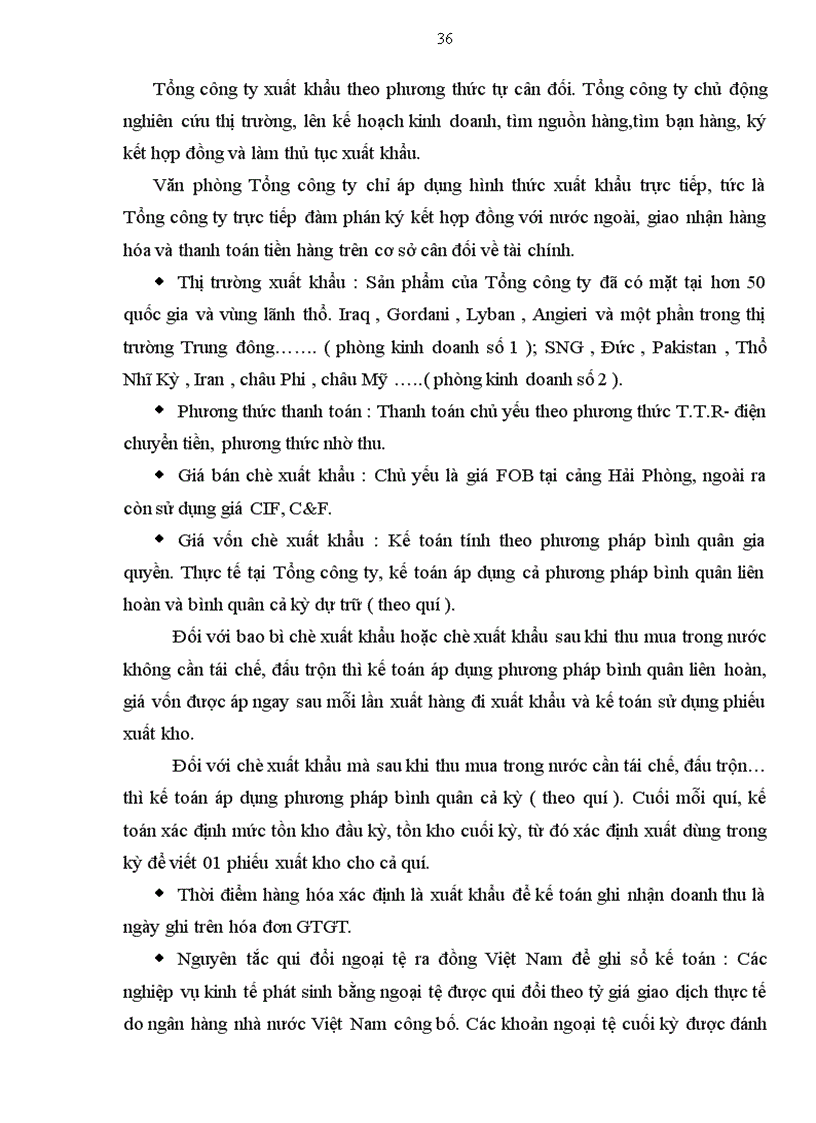 image for page Thực trạng tổ chức hoạch toán tại tổng công ty chè việt nam