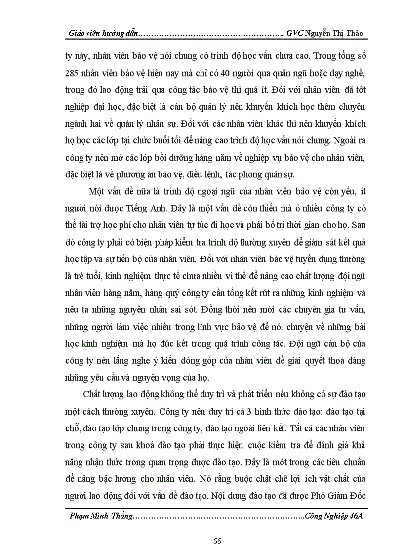 image for page Nâng cao chất lượng công tác quản trị nhân sự tại Công ty Cổ Phần Đầu Tư Thương Mại và Dịch vụ Bảo Vệ Việt Á