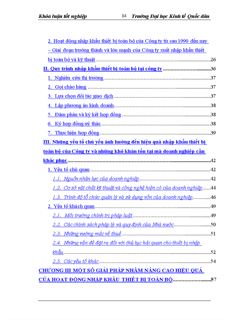 image for page Một số giải pháp nhằm nâng cao hiệu quả nhập khẩu thiết bị toàn bộ tại công ty xuất nhập khẩu thiết bị toàn bộ và kỹ thuật Technoimport