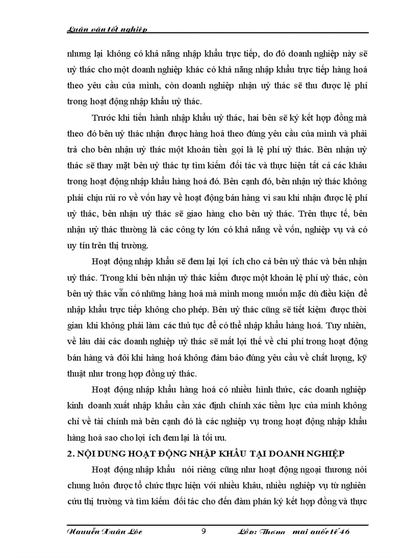 image for page Hoạt động nhập khẩu máy móc thiết bị hàng không tại Công ty Cổ phần Xuất nhập khẩu Hàng không Thực trạng và giải pháp