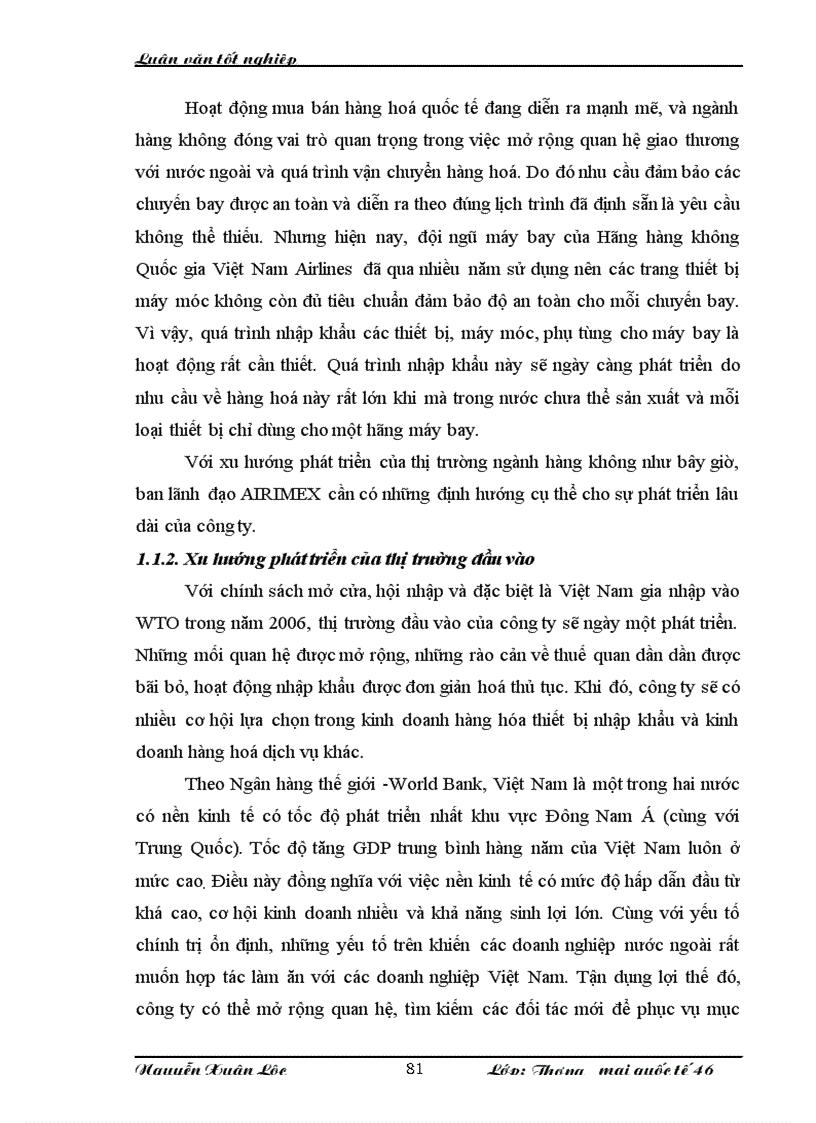 image for page Hoạt động nhập khẩu máy móc thiết bị hàng không tại Công ty Cổ phần Xuất nhập khẩu Hàng không Thực trạng và giải pháp